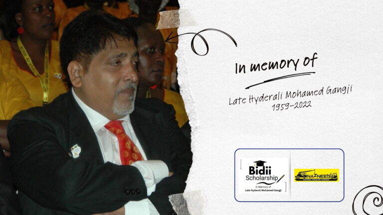 Late Hyderali Mohamed Gangji