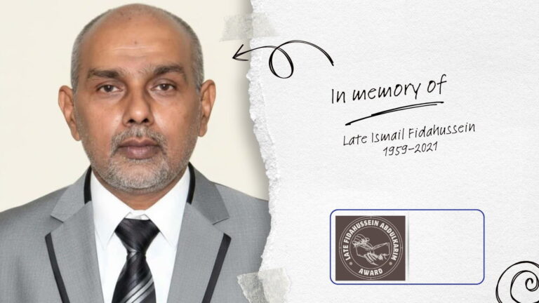 Late Ismail Fidahussein